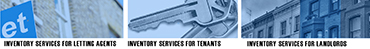 inventory services for landlords, tenants and letting agents